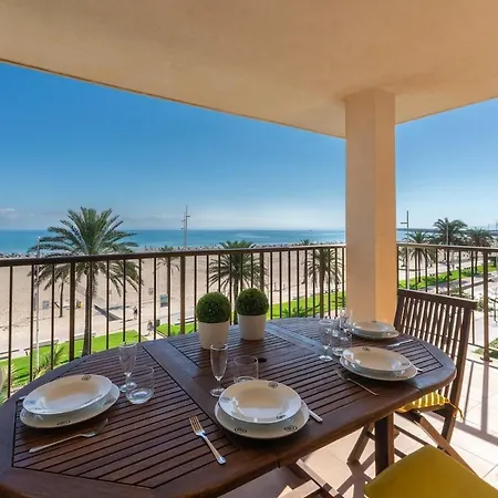 Apartment Primera Linea De Playa, Tu Hogar Lejos De Casa Playa de Gandia